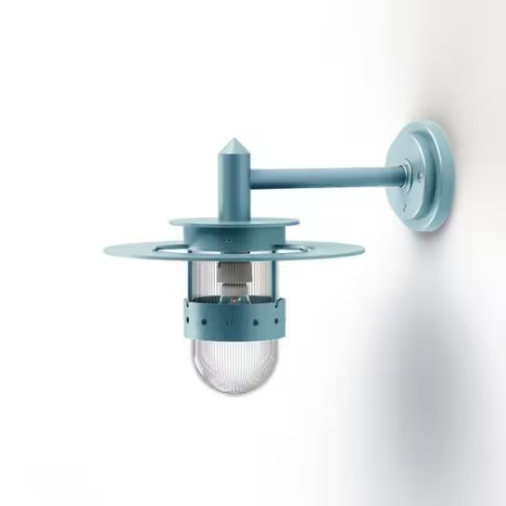 Kent Clear Prismatic Glass Wall Light