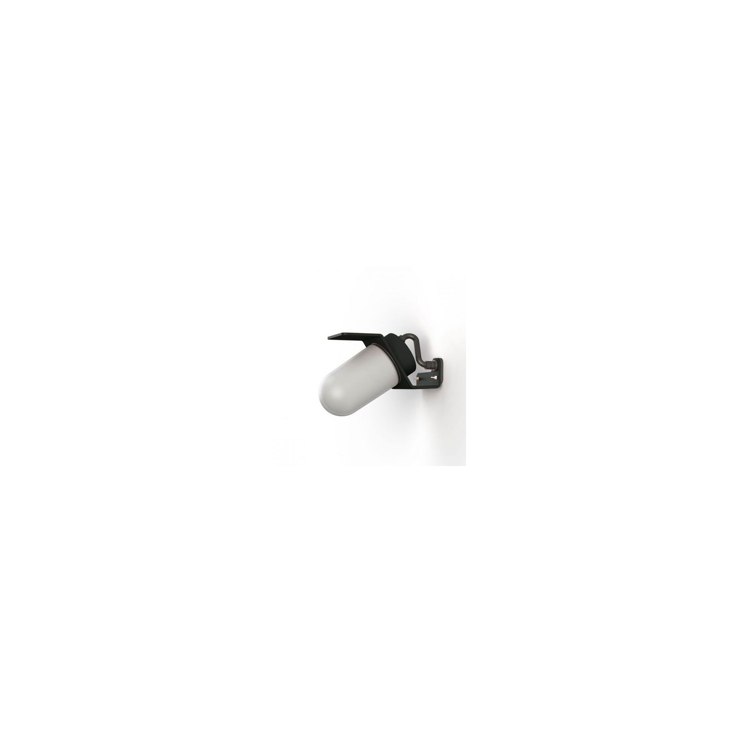 Sherlock Frosted Glass Wall Light with Die-Cast Aluminium
