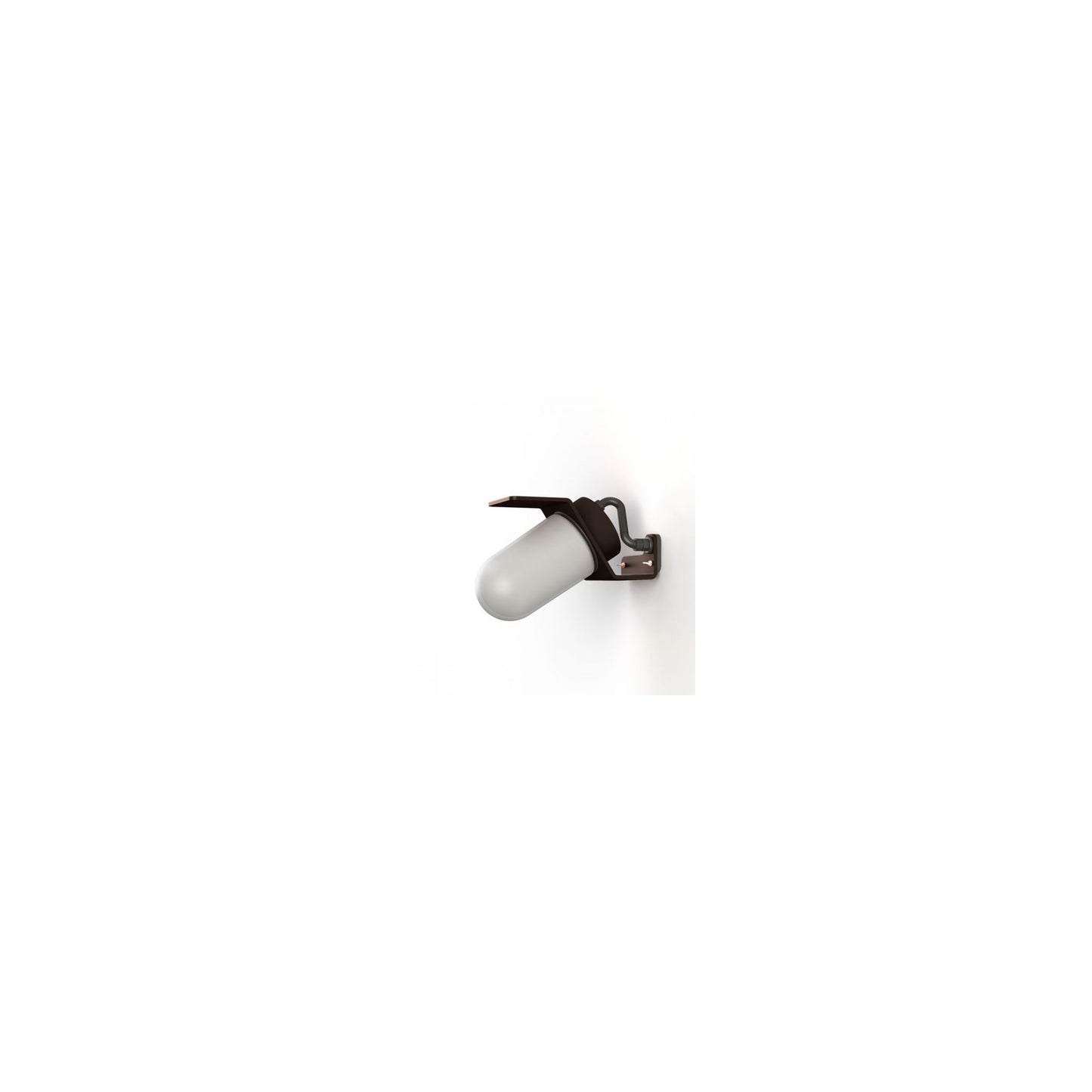Sherlock Frosted Glass Wall Light with Die-Cast Aluminium