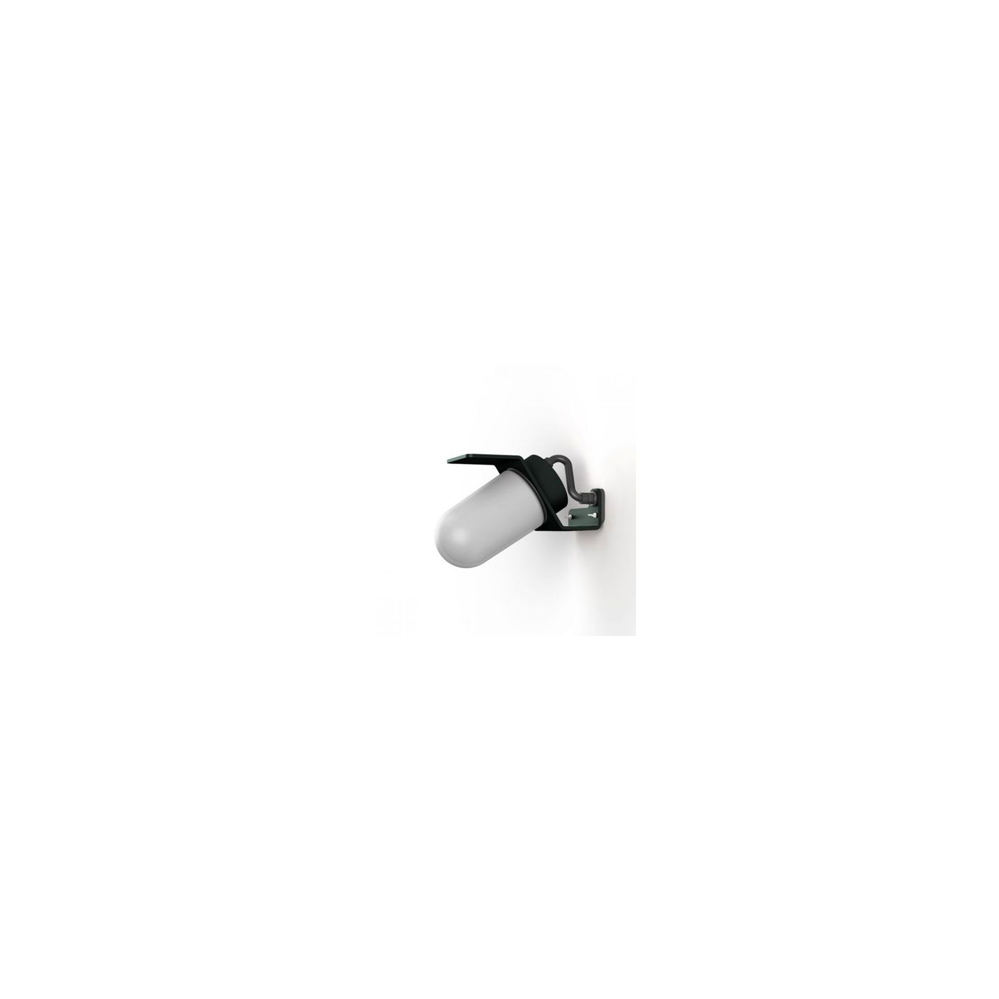 Sherlock Frosted Glass Wall Light with Die-Cast Aluminium