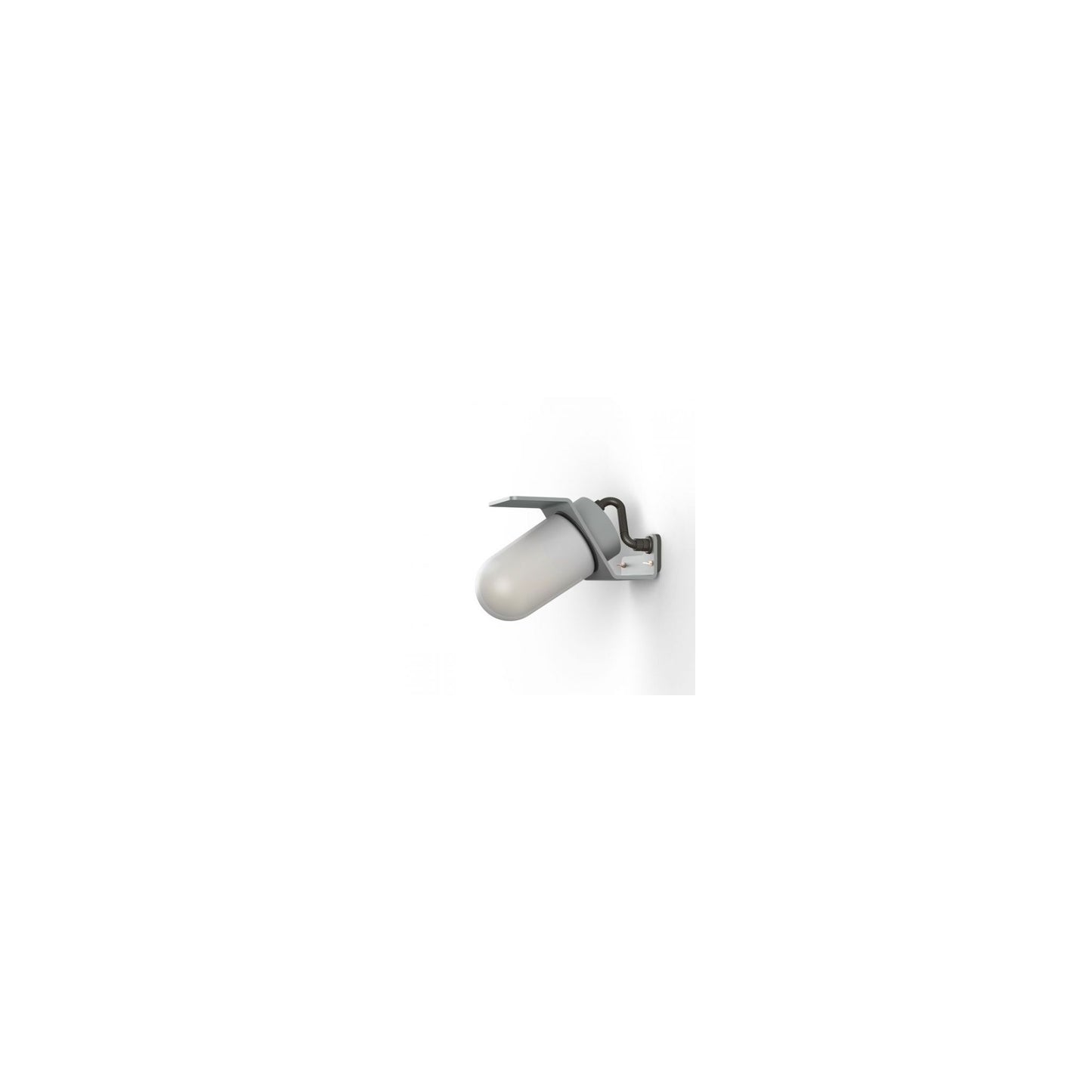 Sherlock Frosted Glass Wall Light with Die-Cast Aluminium