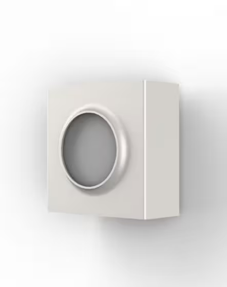 Klint Model 1 Up & Down Warm White LED 2800K with Circular Glass Front