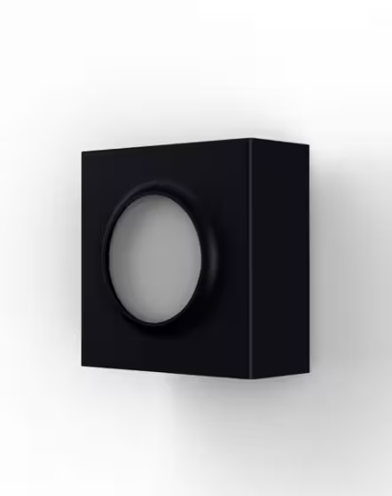 Klint Model 1 Up & Down Warm White LED 2800K with Circular Glass Front