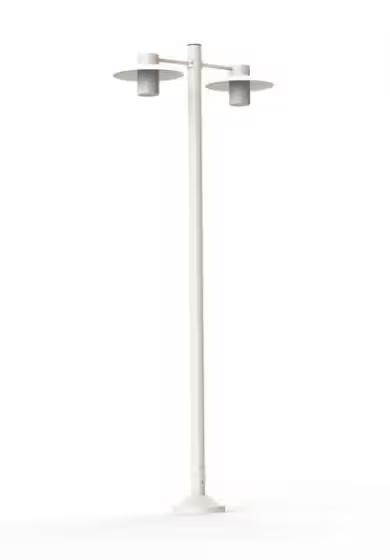 Aubanne Model 5 Clear Glass Lamp Post