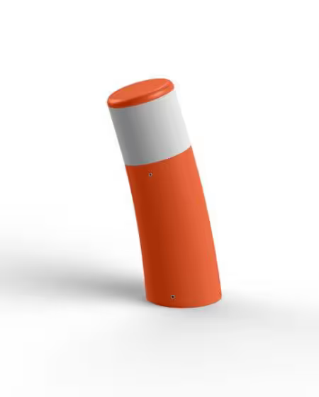 Bamboo Model 2 Small Opal Glass Bollard