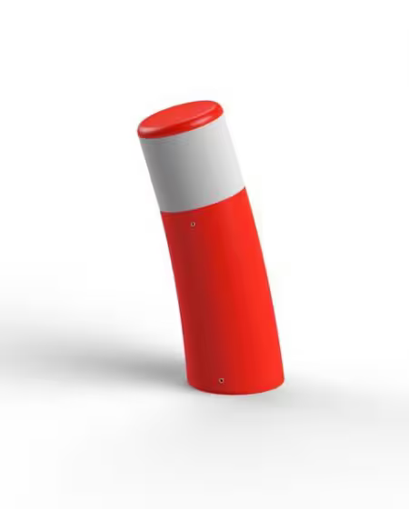 Bamboo Model 2 Small Opal Glass Bollard