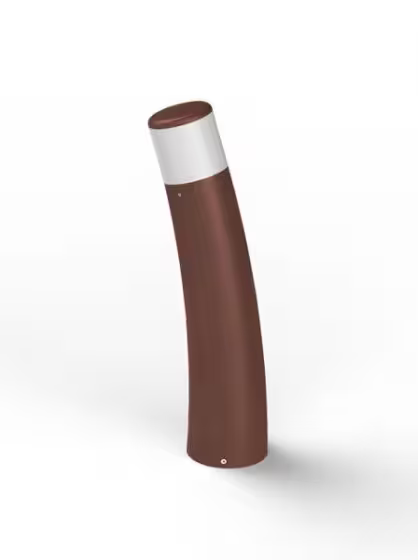 Bamboo Model 3 Opal Glass Bollard