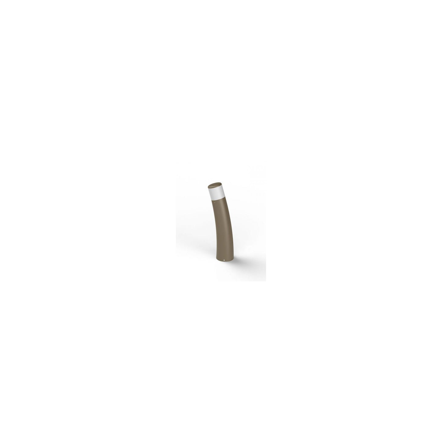 Bamboo Large Opal Glass Bollard