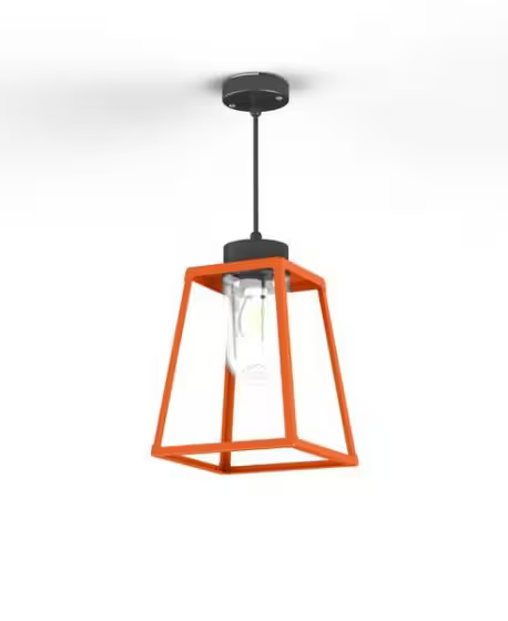Lampiok 1 Model 3 Medium Clear Glass Lantern