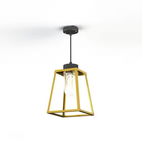 Lampiok Model 3 Medium Clear Glass Lantern