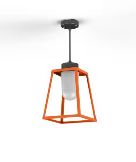 Lampiok 1 Model 3 Medium Frosted Glass Lantern