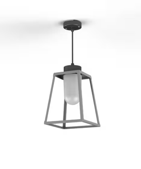 Lampiok Model 3 Medium Frosted Glass Lantern