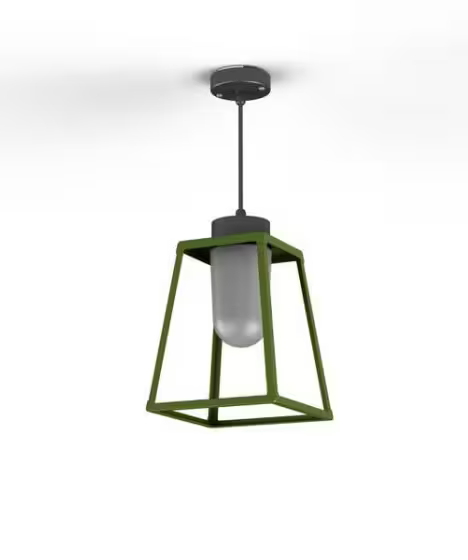 Lampiok Model 3 Medium Frosted Glass Lantern