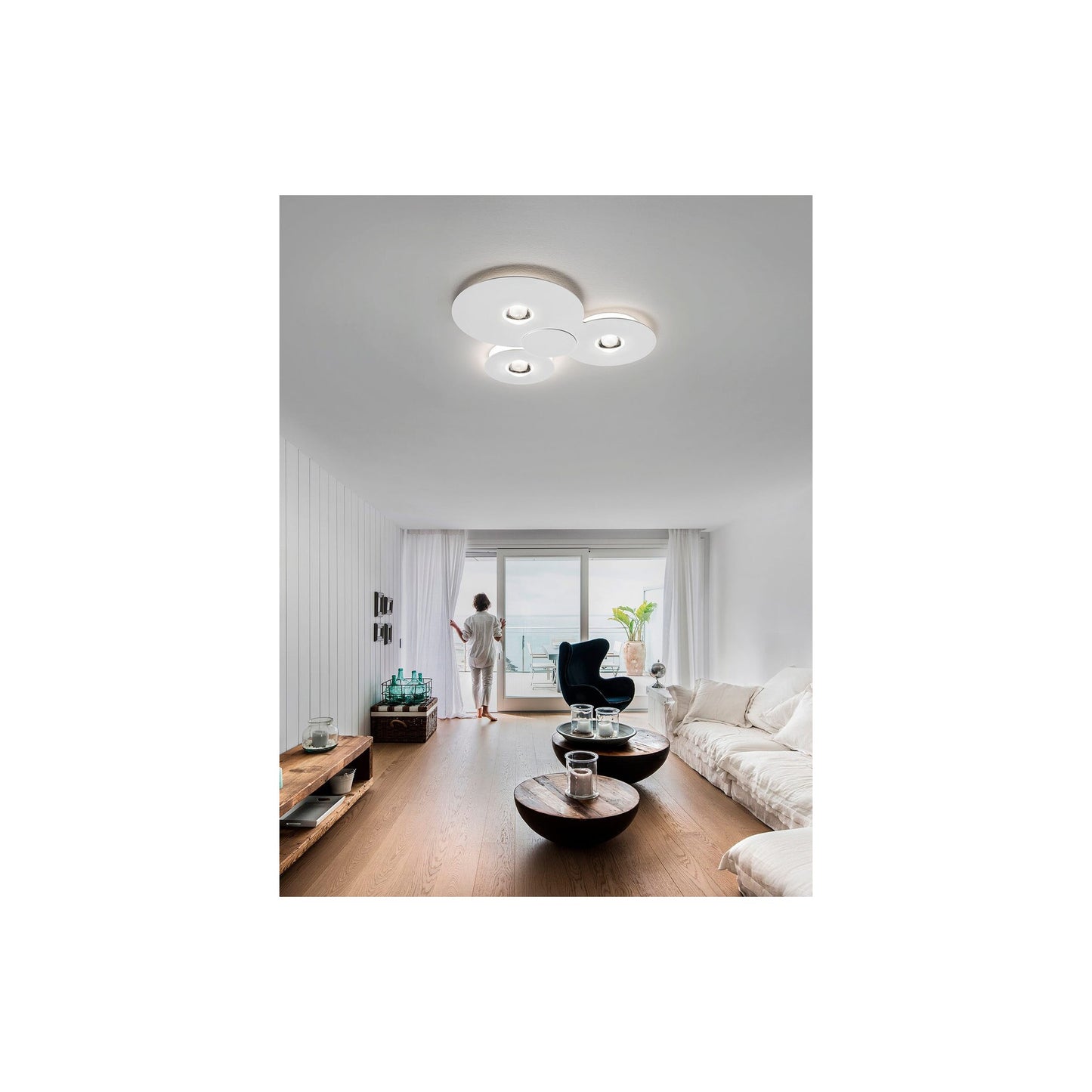 Bugia Triple 2700K LED Ceiling Light