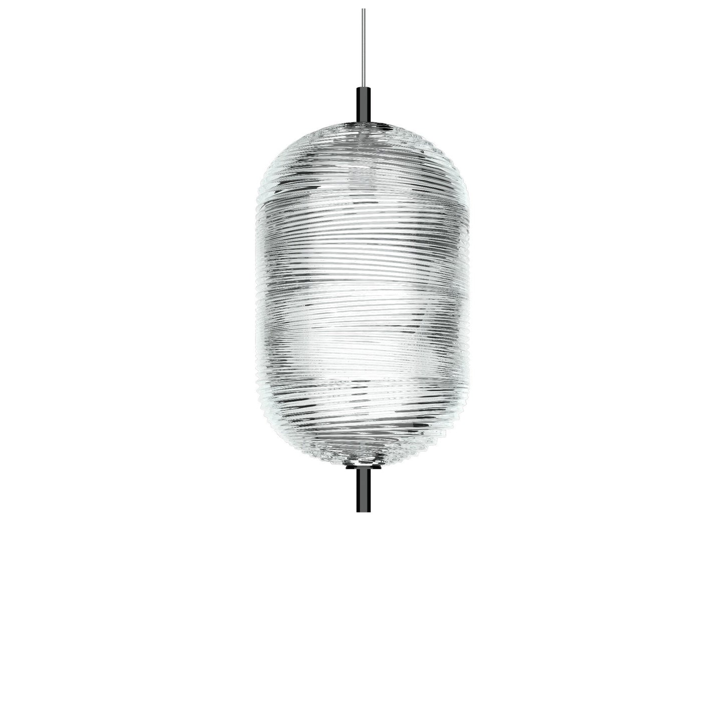Jefferson Medium Clear Glass LED Pendant