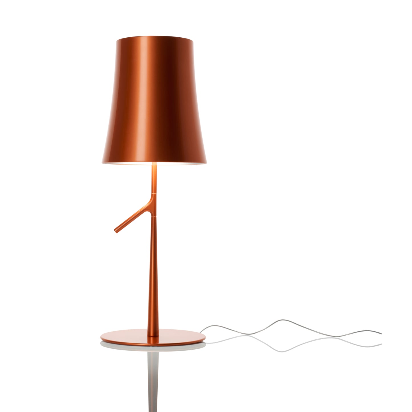 Birdie Grande On/Off Aluminium Table Lamp with Varnished Steel