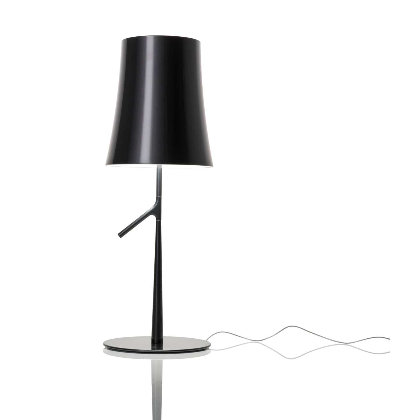 Birdie Grande On/Off Aluminium Table Lamp with Varnished Steel