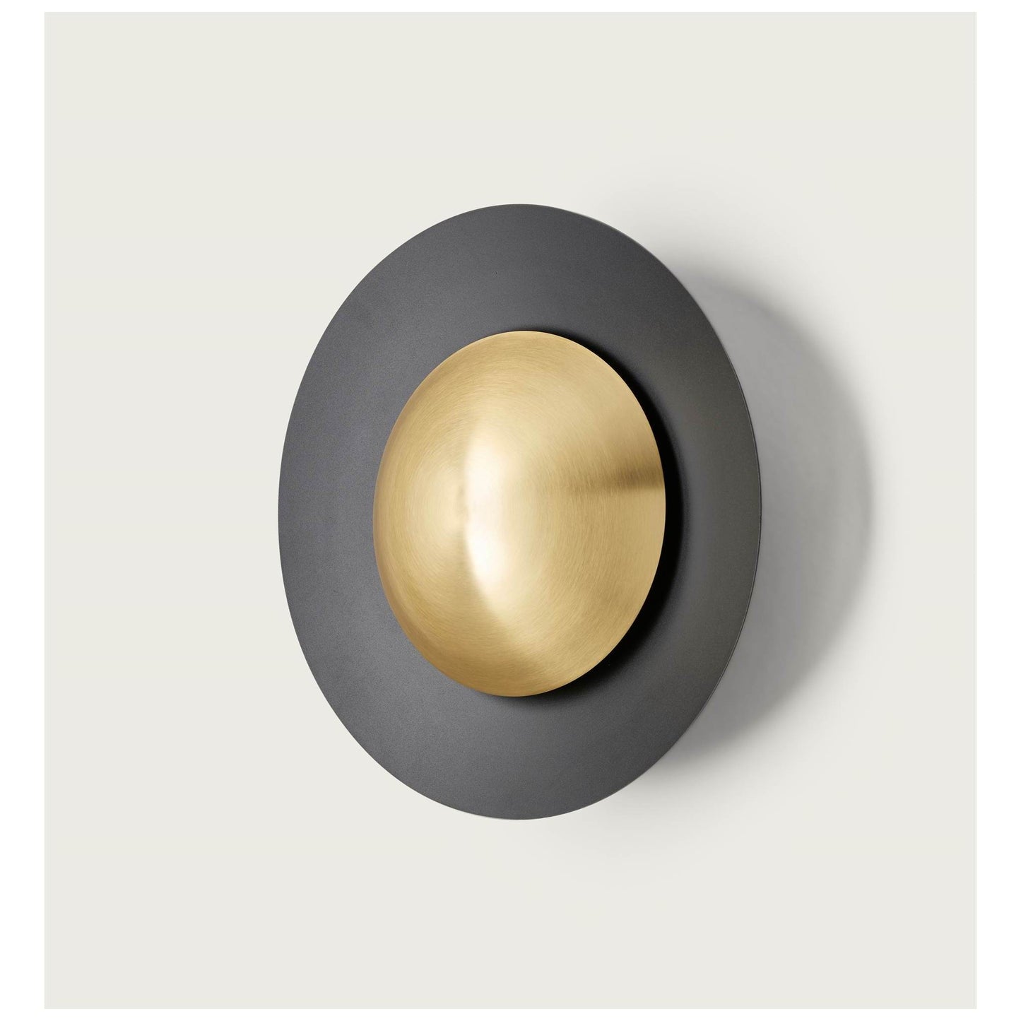 Coss Black Dome Wall Light