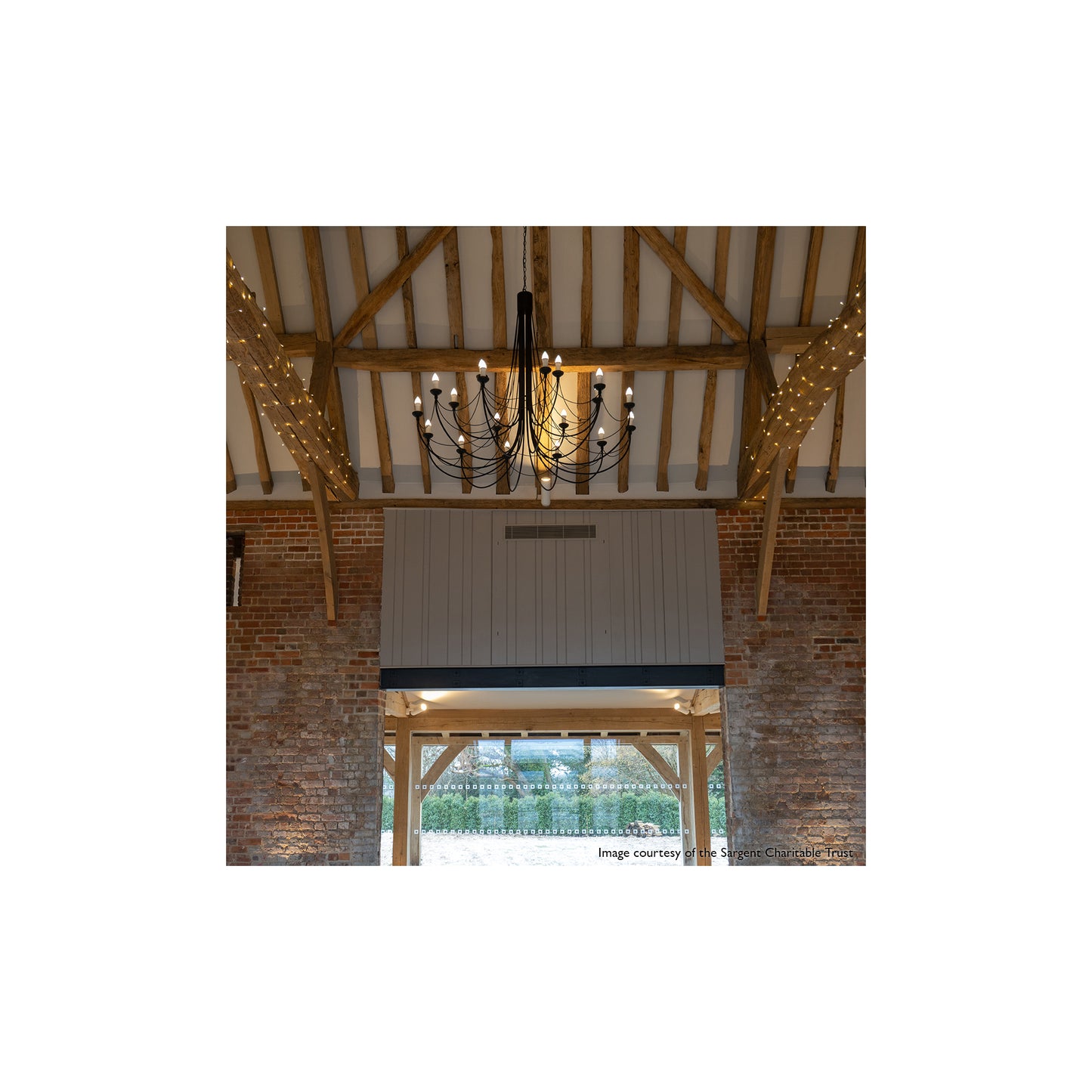 Carisbrooke 18-Light Chandelier Black