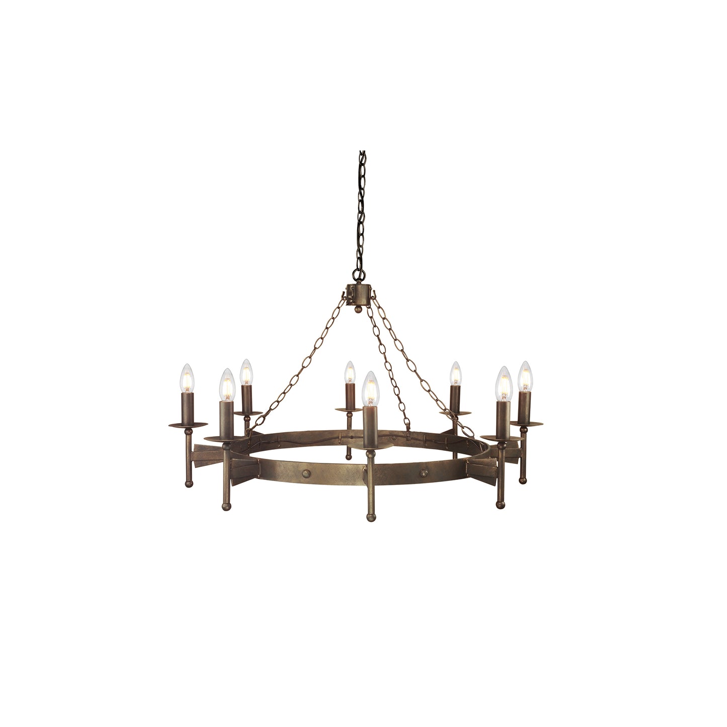 Cromwell 8-Light Chandelier Old Bronze