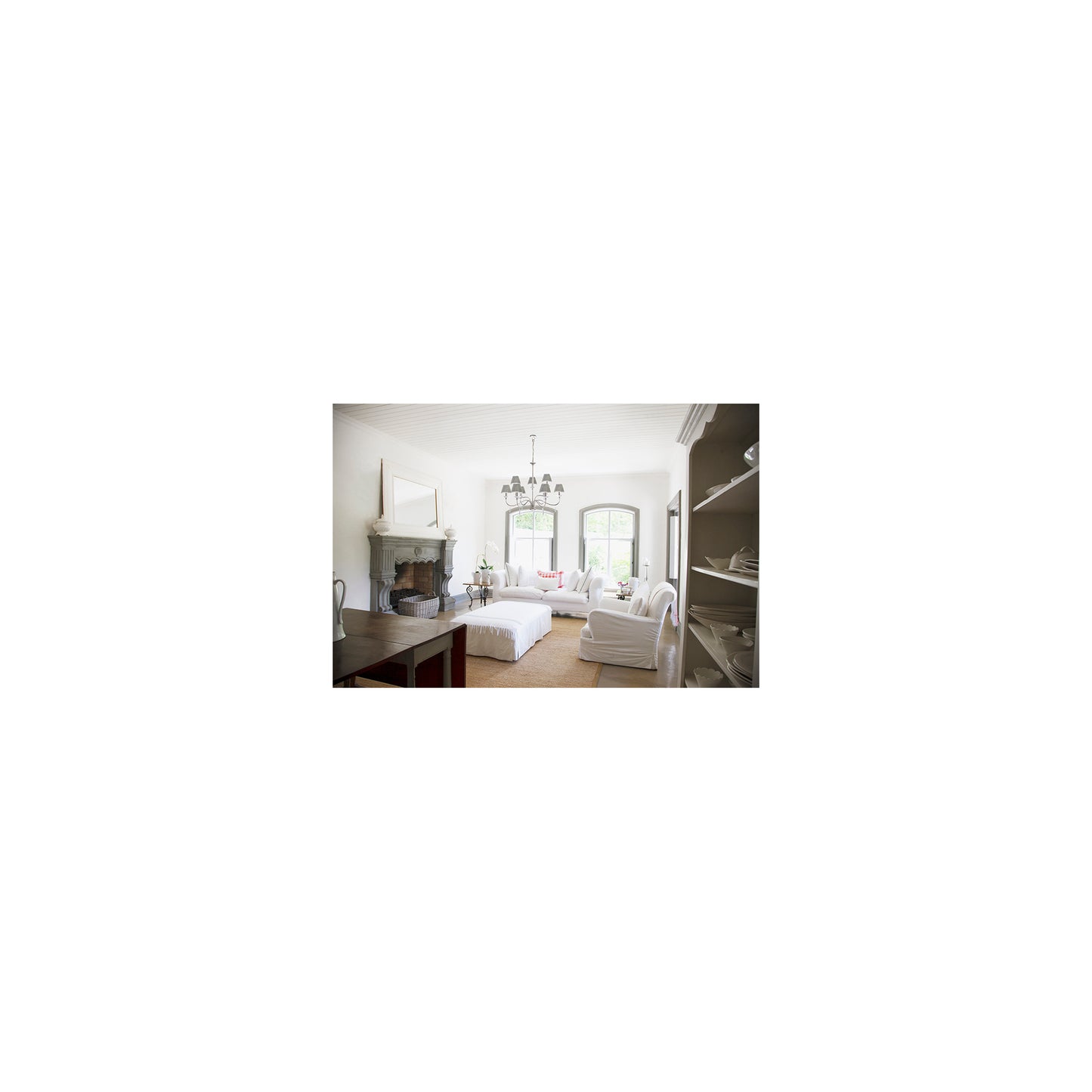 Finsbury Park 9-Light Chandelier Polished Nickel