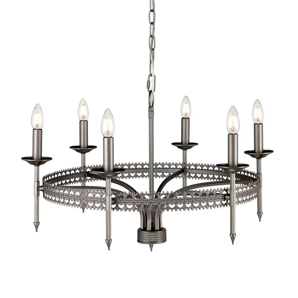 Crown 6-Light Chandelier