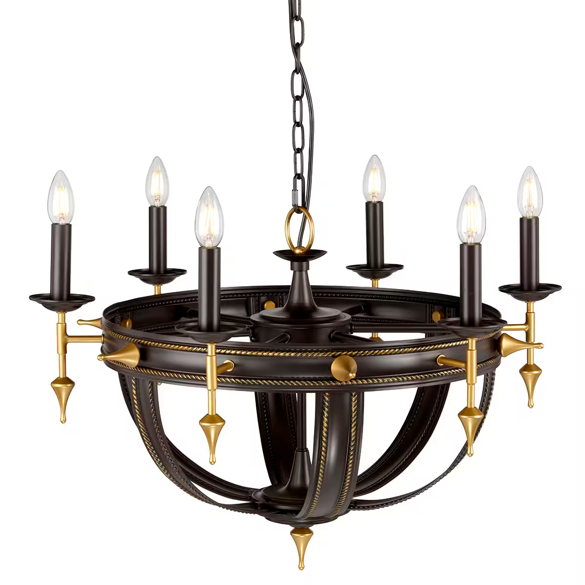 Regal 6-Light Chandelier