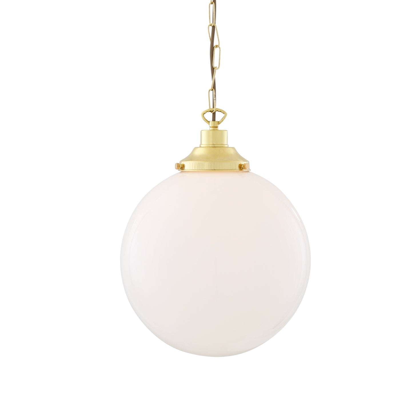 Yerevan Opal Glass Globe Pendant