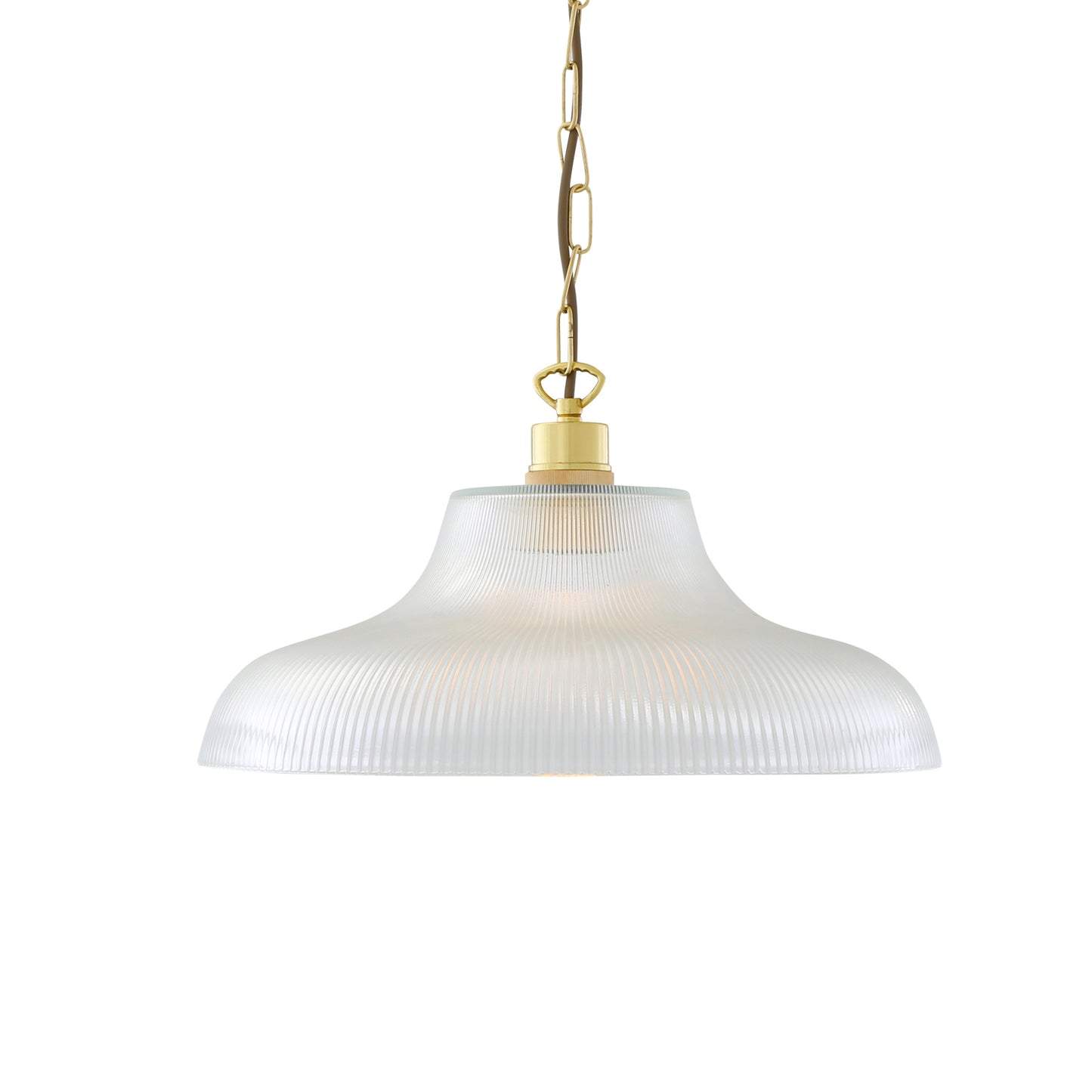 London Prismatic Railway Glass Pendant Light
