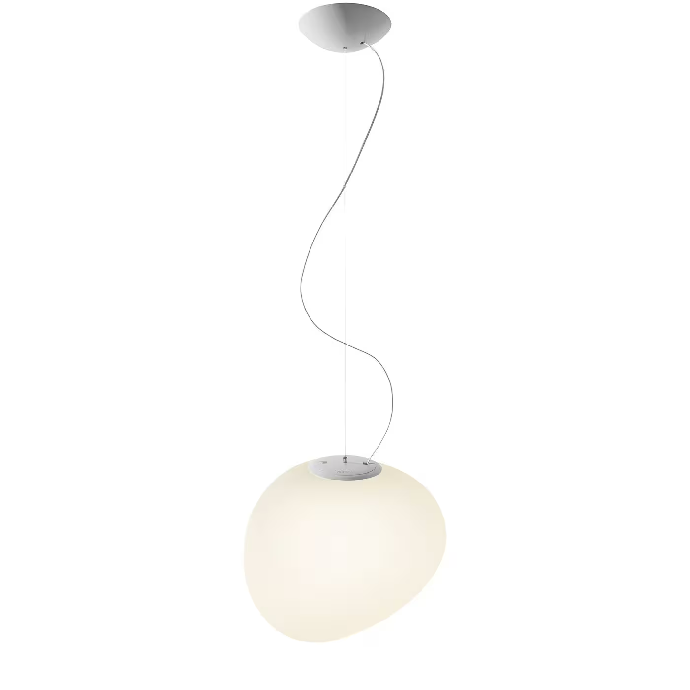 Gregg Media LED Dimmable Pendant White