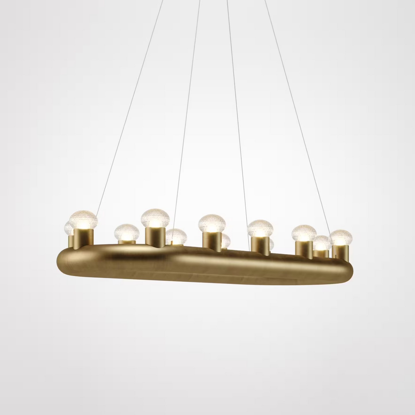 Kingdom 12-Light Oval Pendant