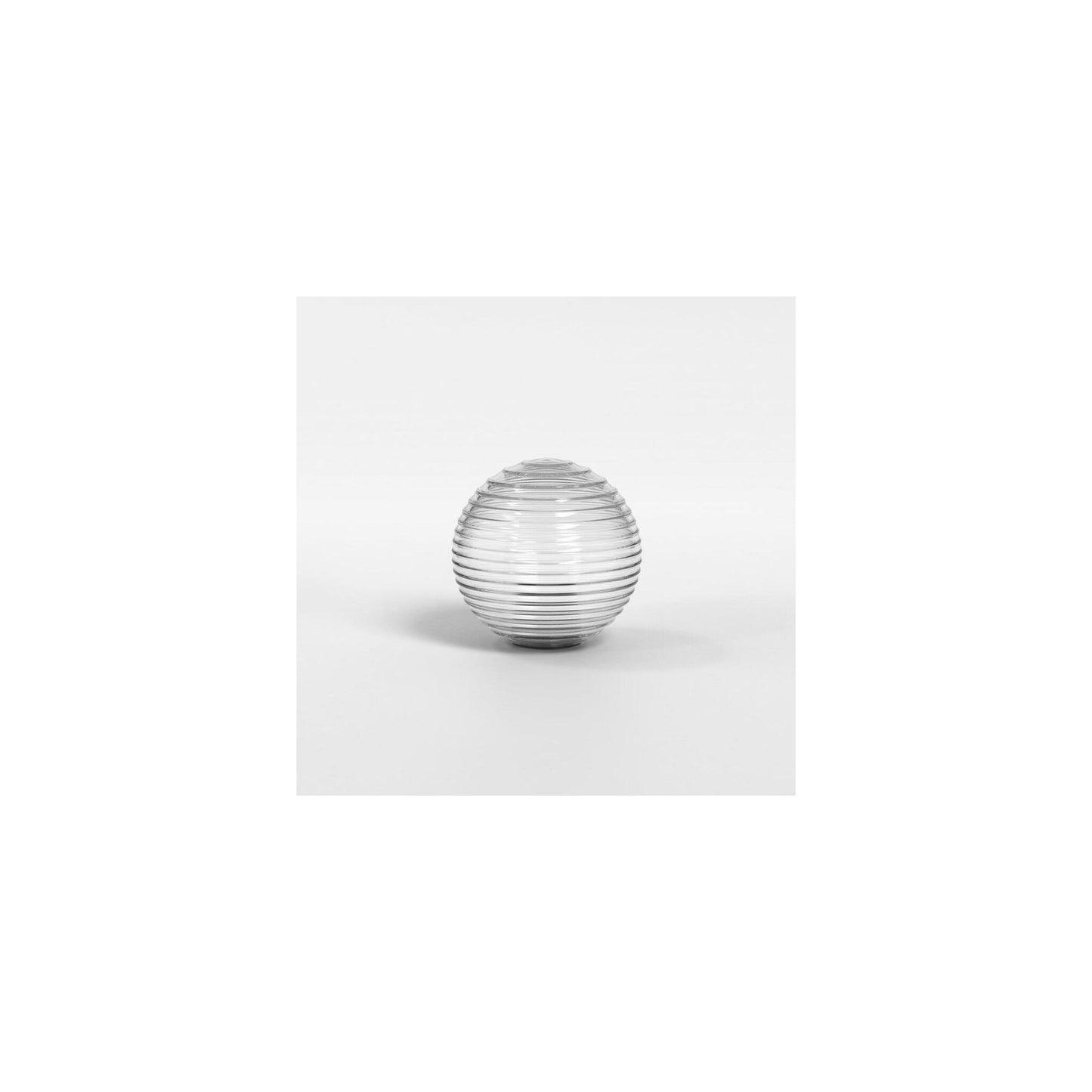 Tacoma Ribbed Glass Clear