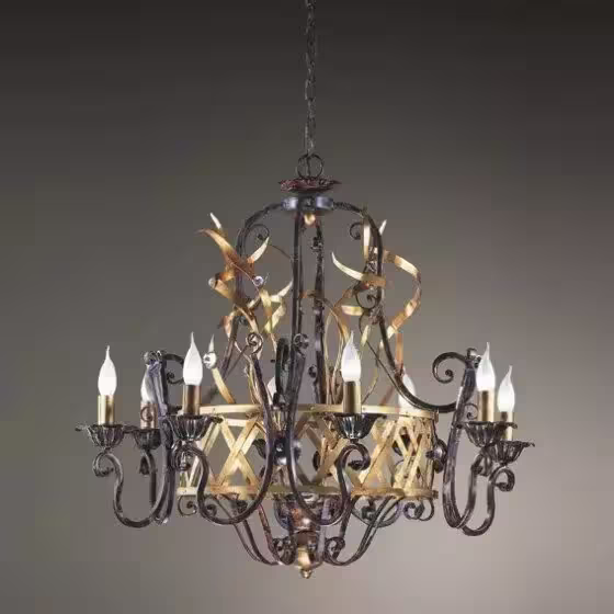 Fiamme 8-Light Chandelier