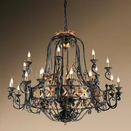 Fiamme 24-Light Chandelier