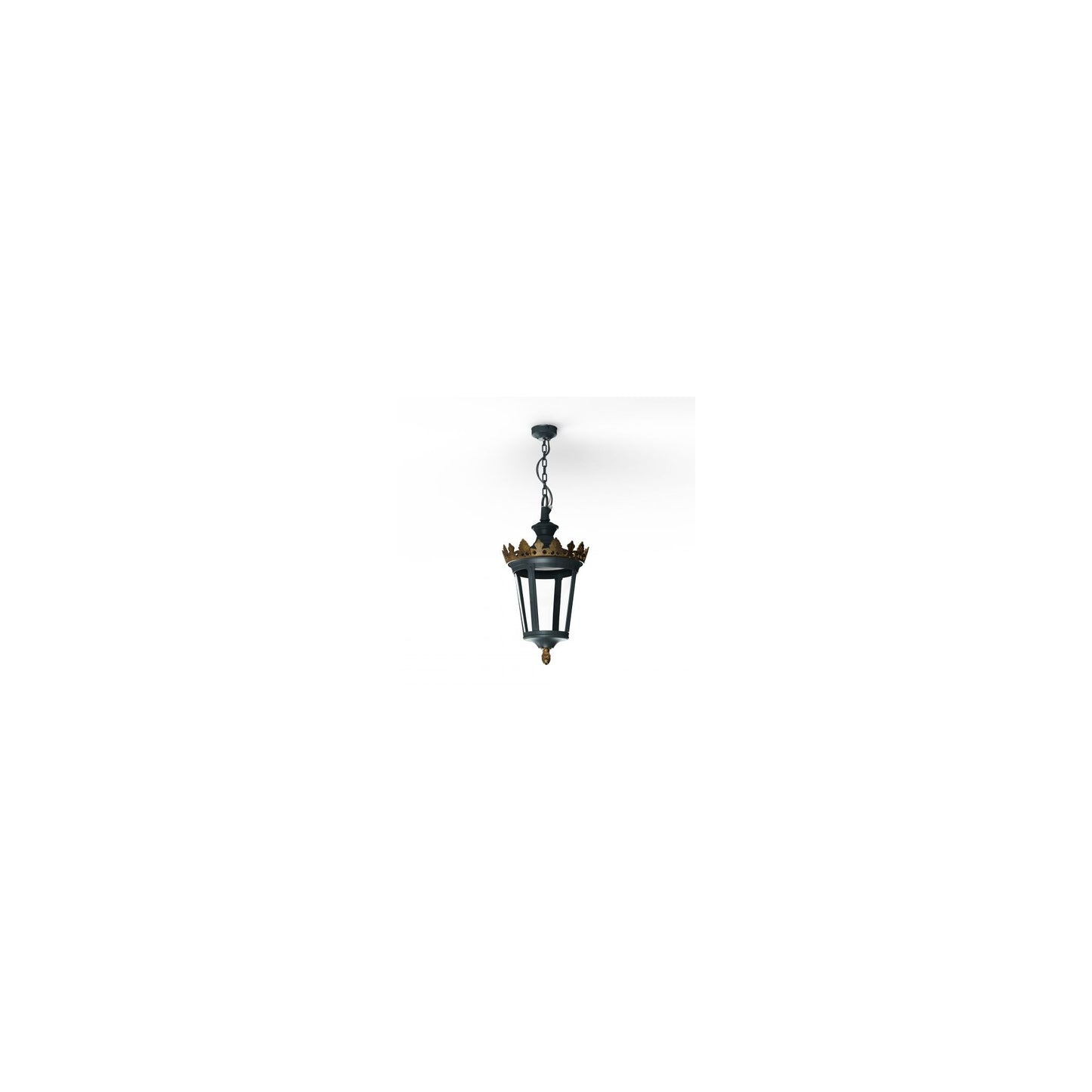 Louvre Model 1 Clear Glass LED Pendant