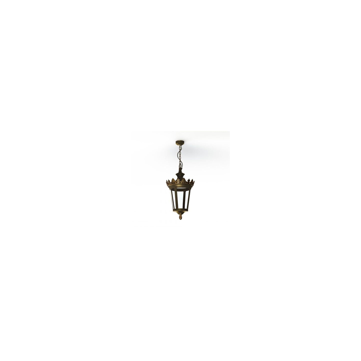 Louvre Model 1 Clear Glass LED Pendant