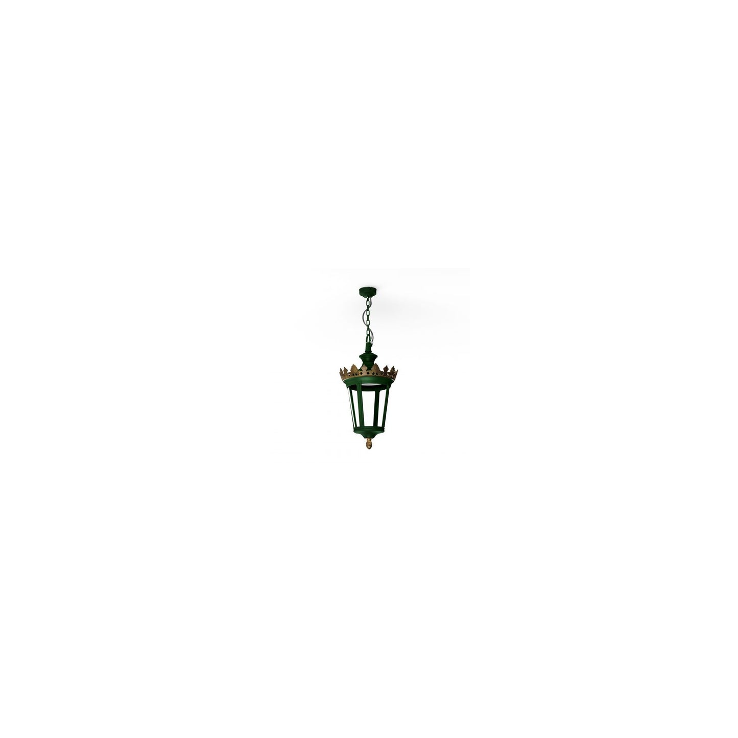 Louvre Model 1 Clear Glass LED Pendant