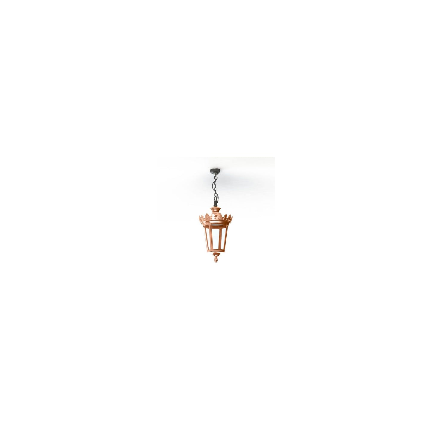 Louvre Model 1 Clear Glass LED Pendant