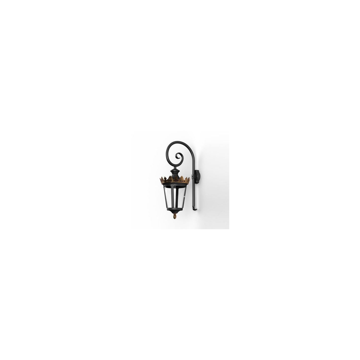 Louvre Model 2 Swan Neck LED Wall Light