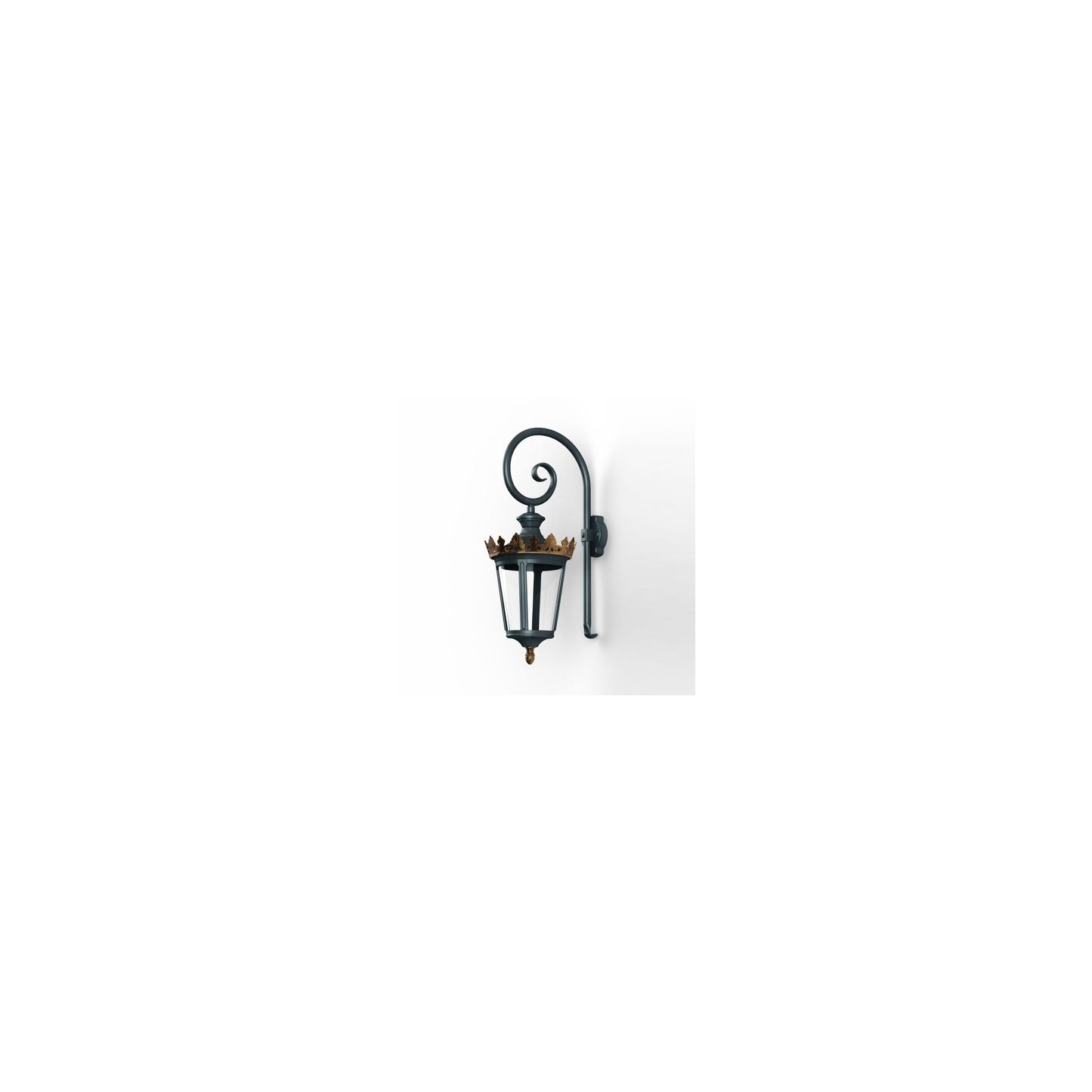 Louvre Model 2 Swan Neck LED Wall Light