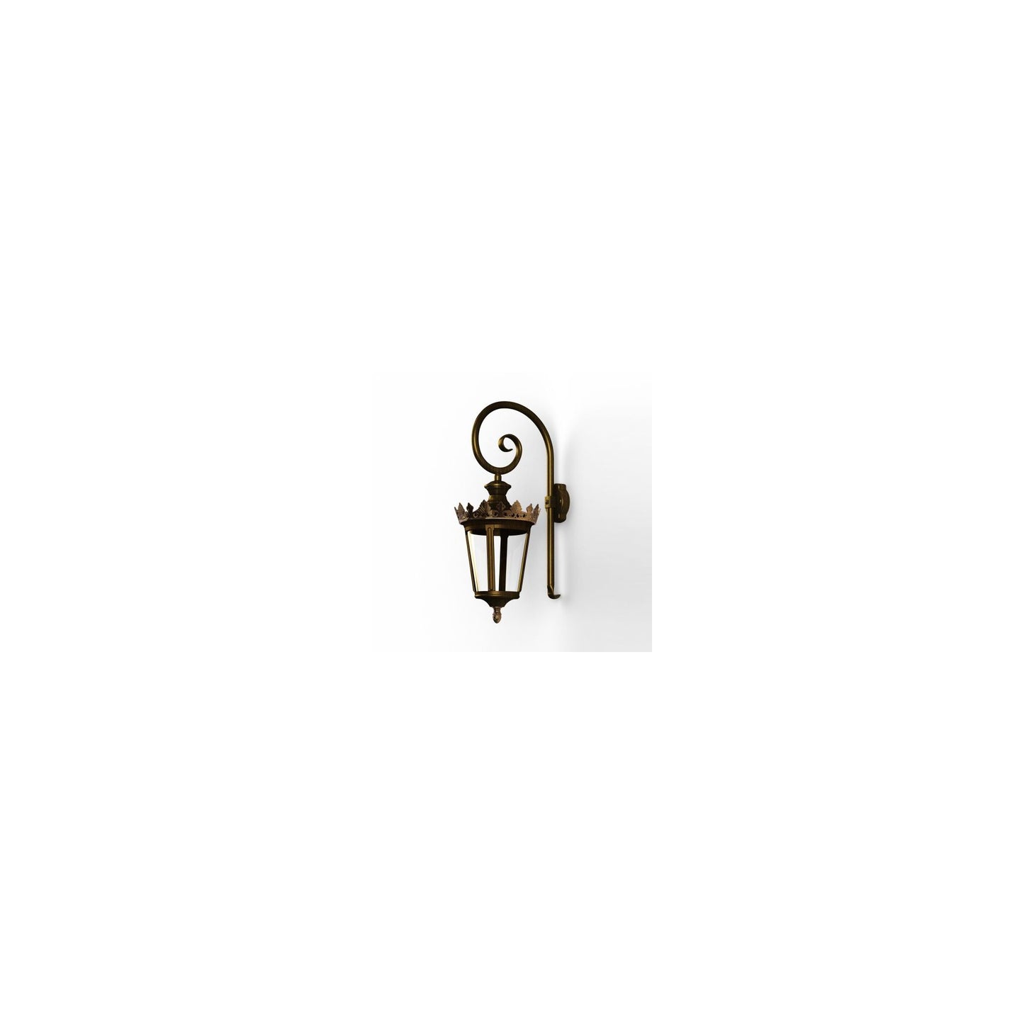 Louvre Model 2 Swan Neck LED Wall Light