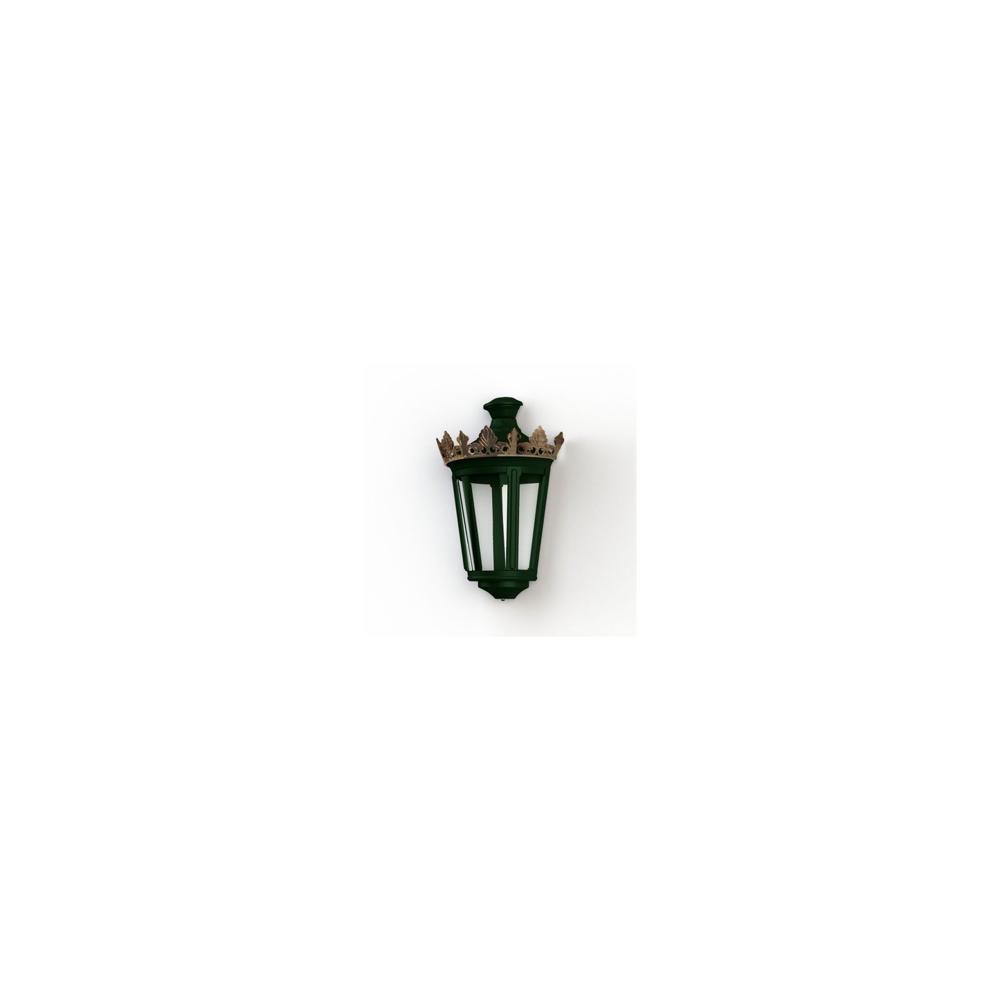 Louvre Model 4 Clear Glass LED Wall Light