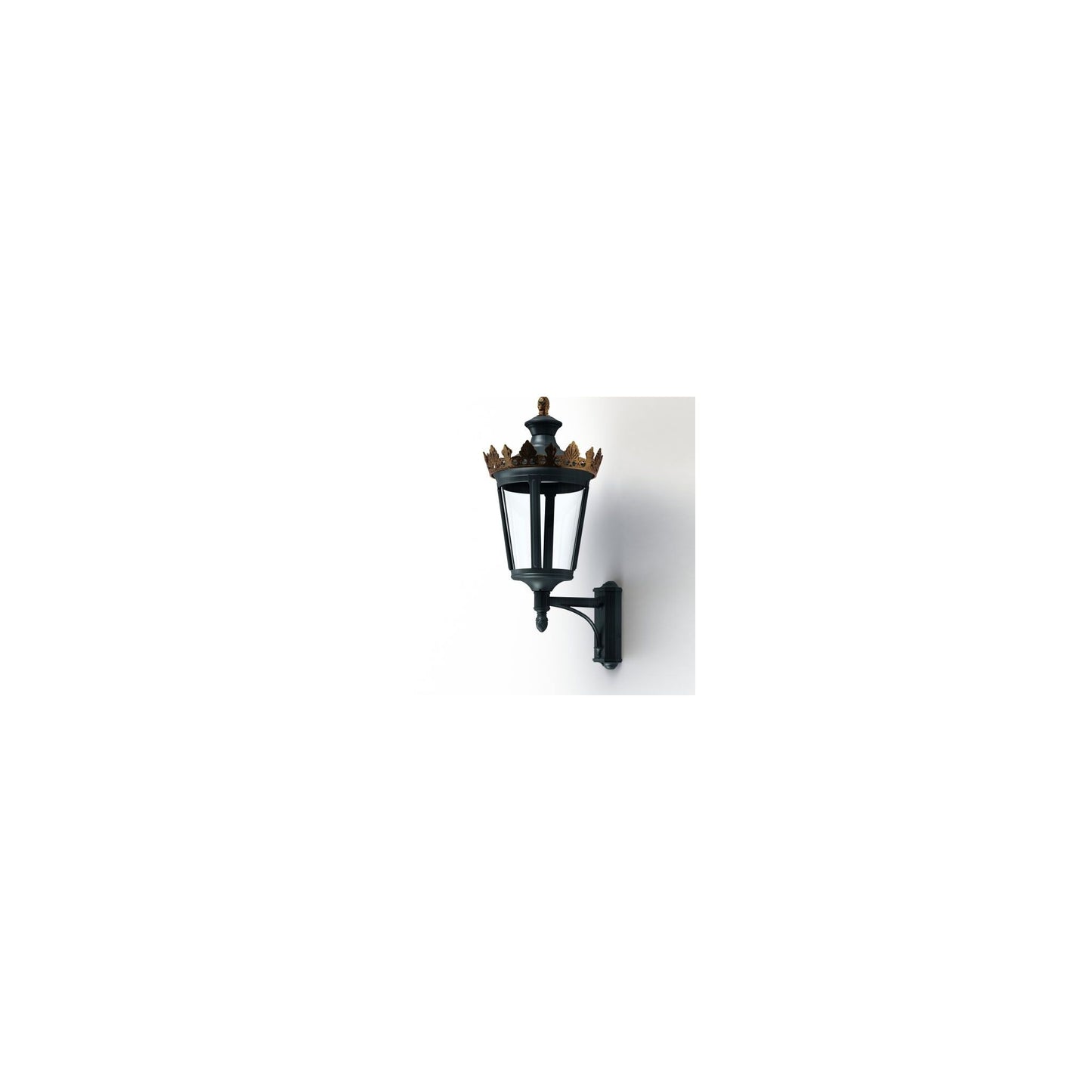 Louvre Model 5 Clear Glass LED Wall Light