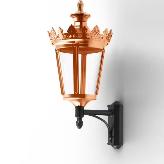 Louvre Model 5 Clear Glass LED Wall Light