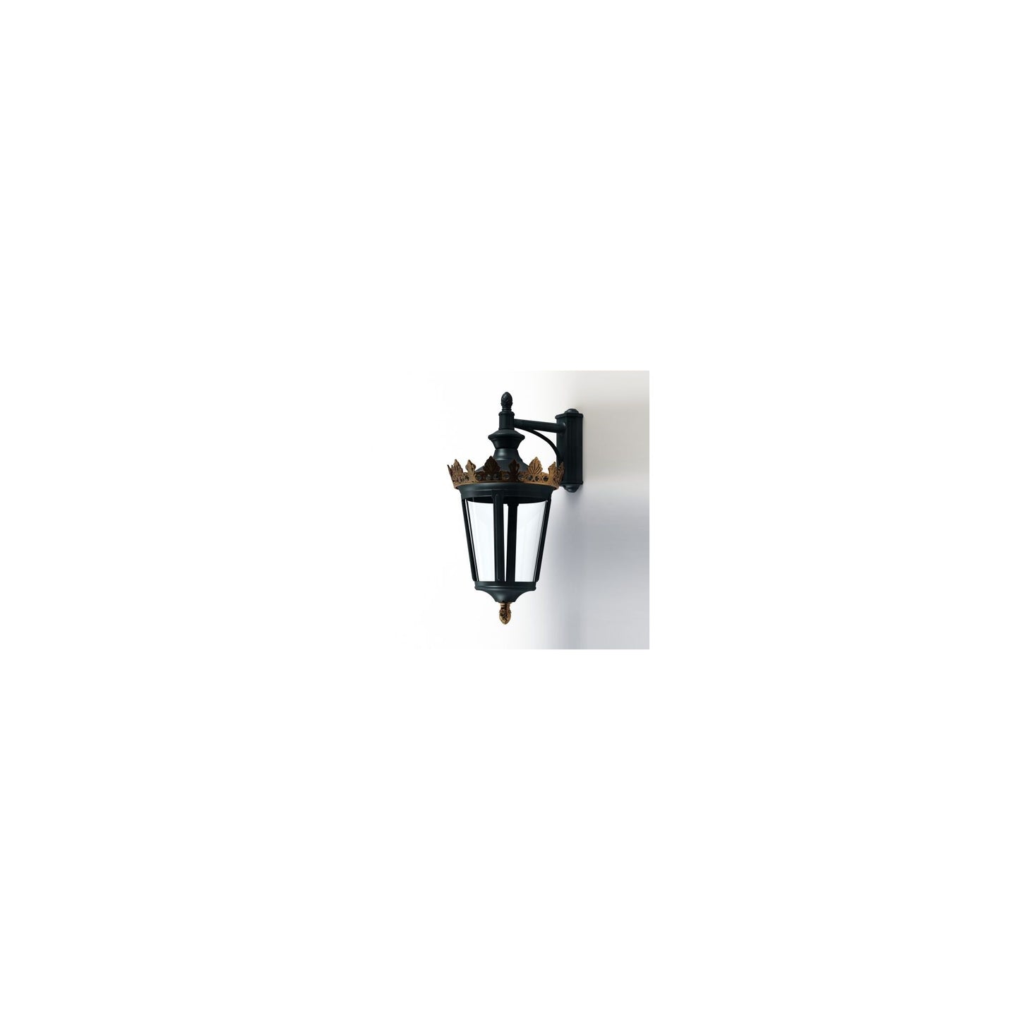 Louvre Model 6 Clear Glass LED Wall Light