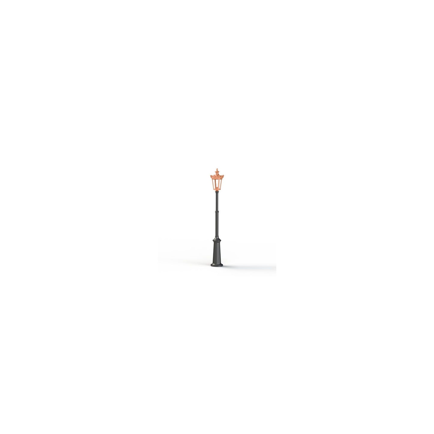 Louvre Model 9 Telescopic Pole Lamppost