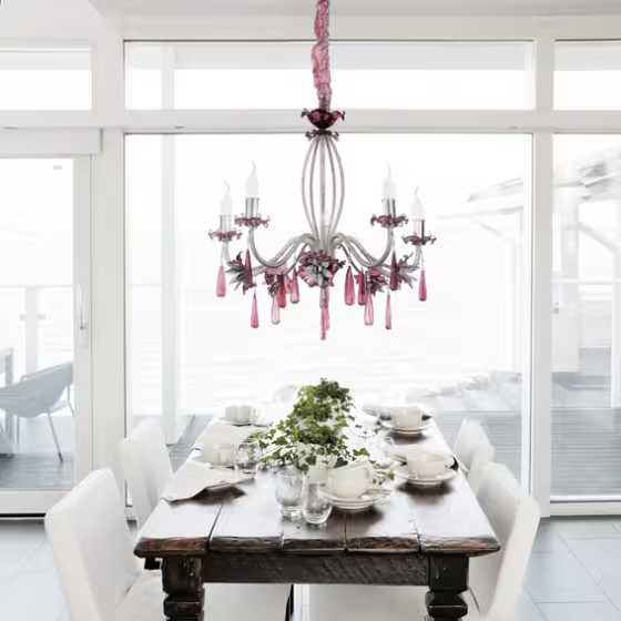 Rubino 5-Light Chandelier