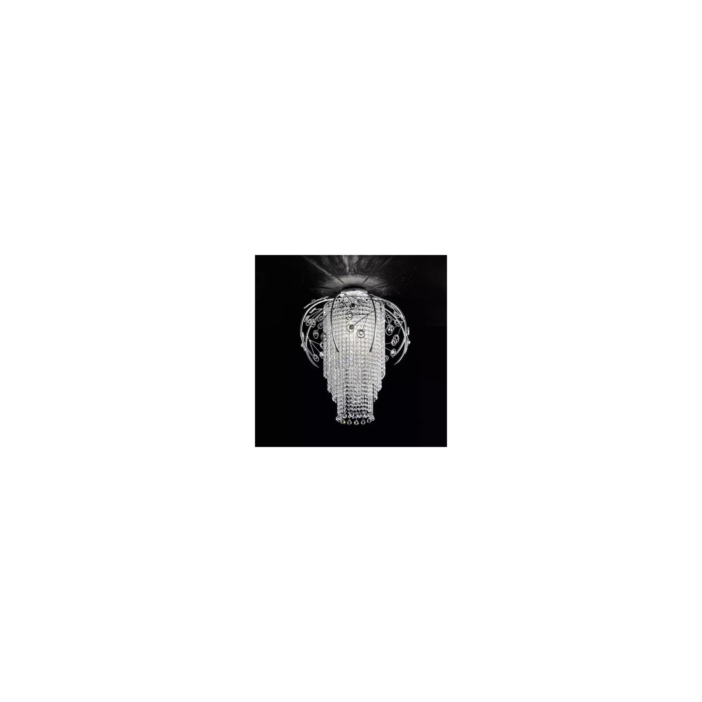 Balloon Ceiling Light Silver Leaf