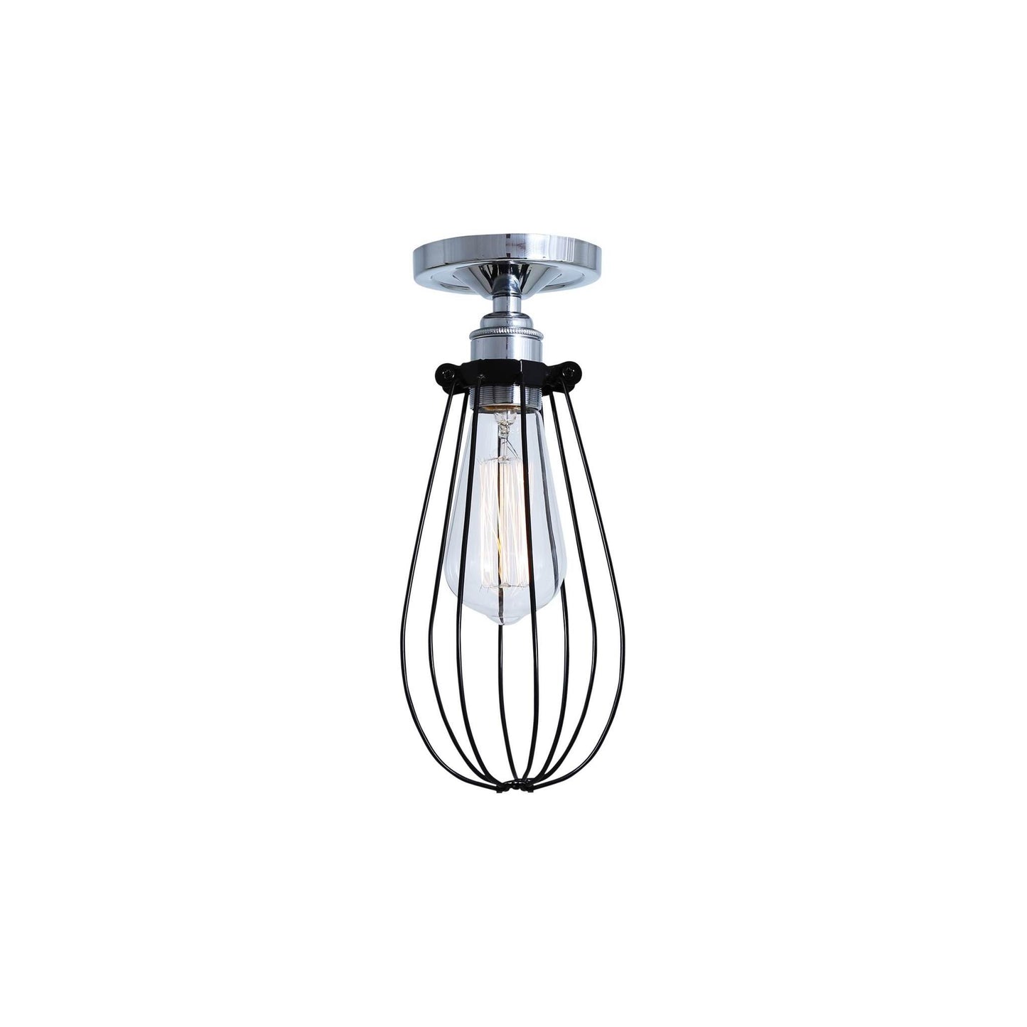 Vox Industrial Cage Ceiling Light