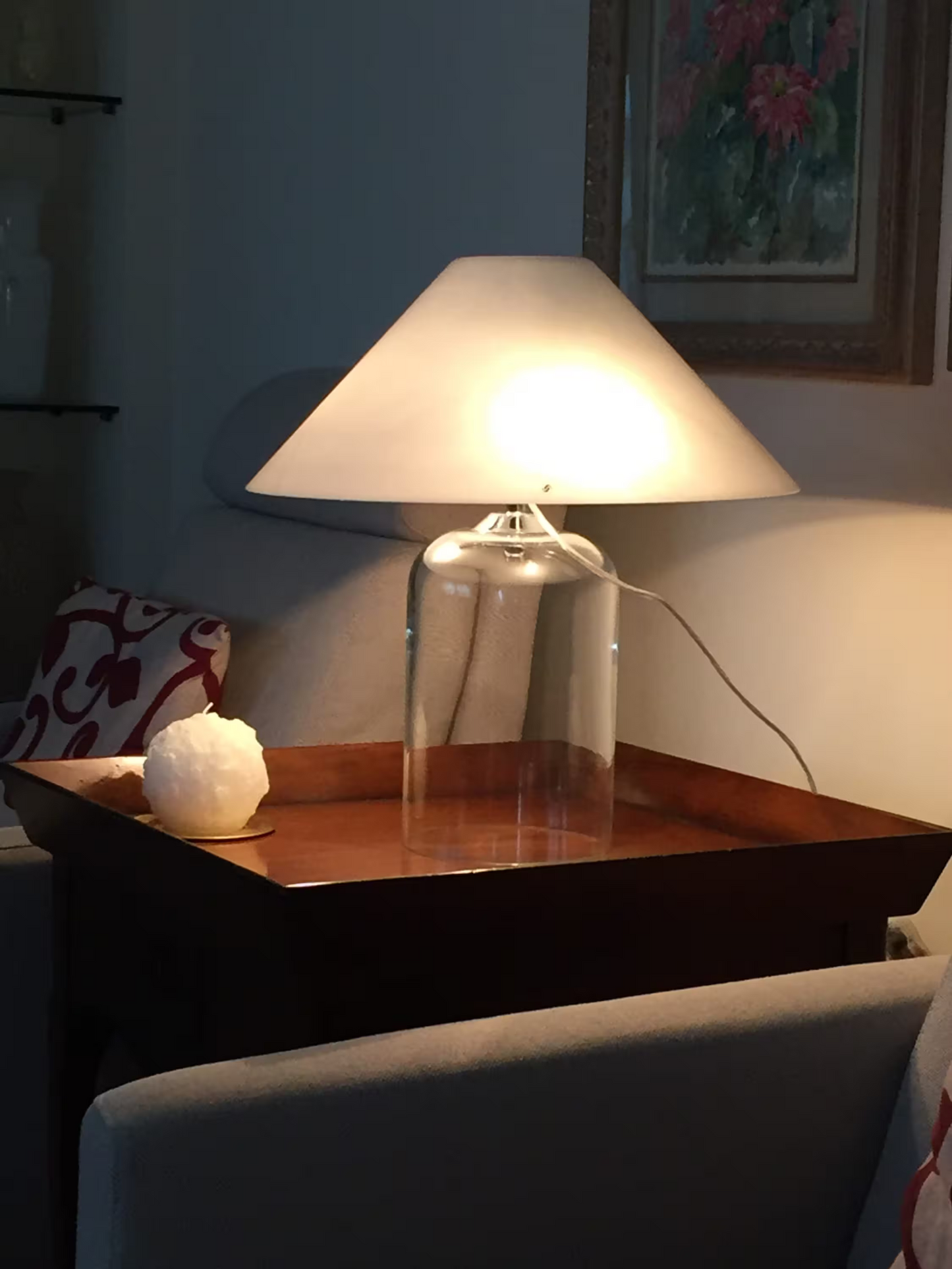 Alega Table Lamp Chrome